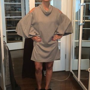 Grey Nicole Miller dress